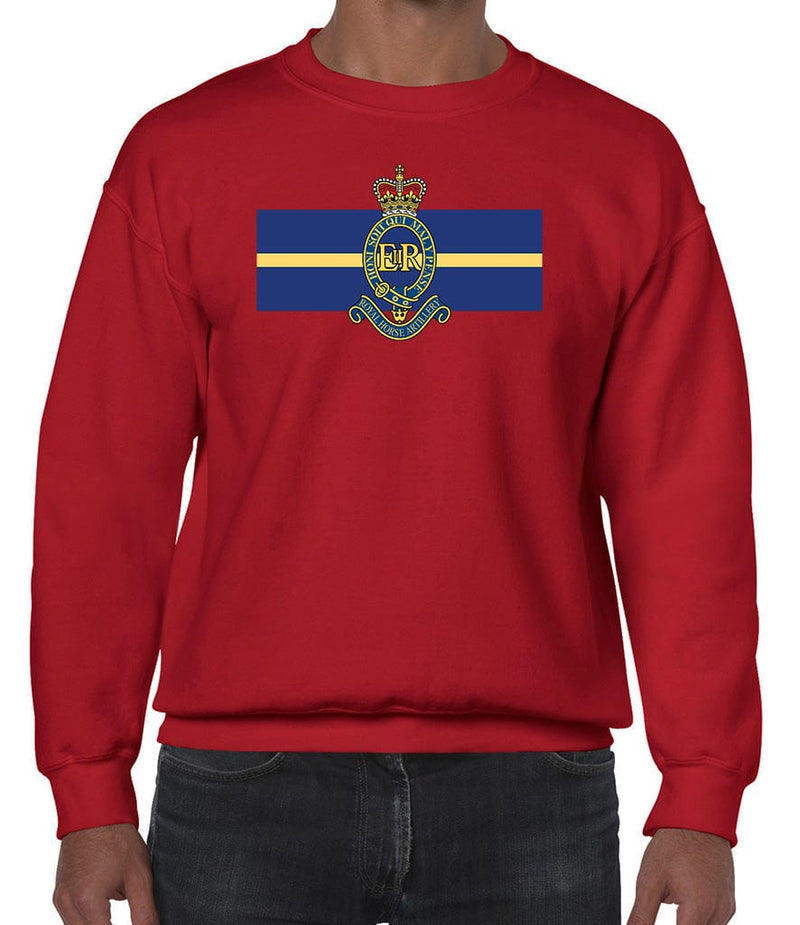 Royal Horse Artillery Front Printed Sweater