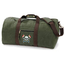 Royal Lancers Vintage Canvas Holdall