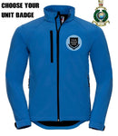 ROYAL MARINES UNITS Embroidered 3 Layer Softshell Jacket
