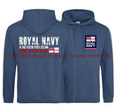 Royal Navy Proud Veteran Double Side Printed Hoodie