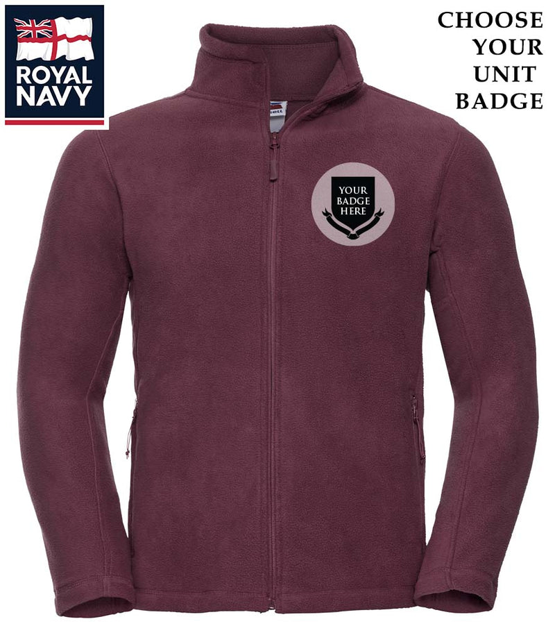 ROYAL NAVY UNITS Outdoor Fleece Jacket