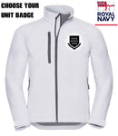 ROYAL NAVY UNITS Embroidered 3 Layer Softshell Jacket
