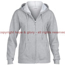 Royal Navy Units Unisex Full Zip Hoodie