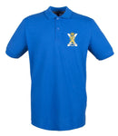 Royal Regiment of Scotland Embroidered Pique Polo Shirt