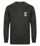 Royal Regiment of Scotland Lightweight V Neck Sweater