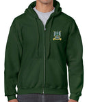 Royal Scots Dragoon Guards Unisex Full Zip Hoodie