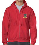 Royal Scots Dragoon Guards Unisex Full Zip Hoodie