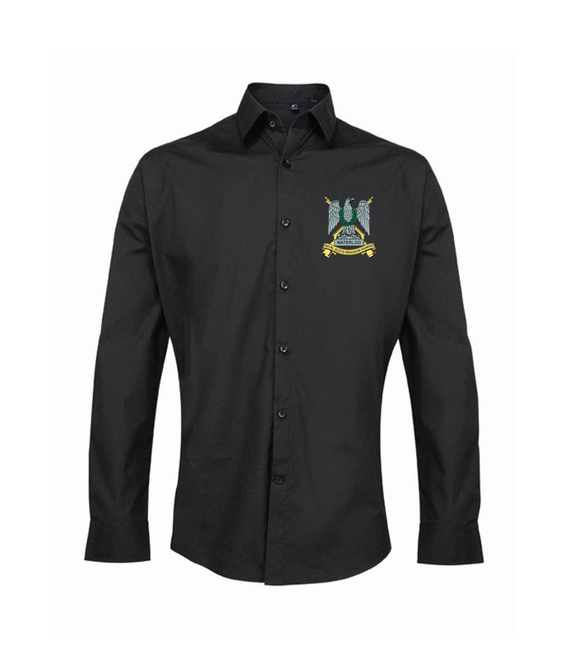 Royal Scots Dragoon Guards Embroidered Long Sleeve Oxford Shirt