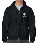 Royal Welsh Unisex Full Zip Hoodie