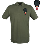 Scots Guards On Parade Embroidered Pique Polo Shirt