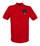 Scots Guards On Parade Embroidered Pique Polo Shirt