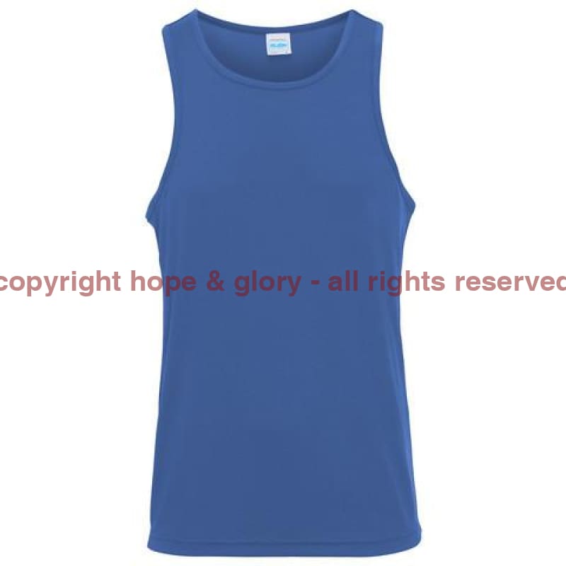 T-Shirts - Scottish And North Irish Yeomanry Embroidered Sports Vest