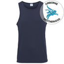T-Shirts - Airborne Brotherhood Embroidered Sports Vest