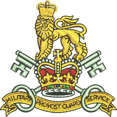 T-Shirts - Military Provost Guard Service Embroidered Sports T-Shirt