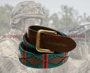 THE RIFLES LEATHER POLO BELT