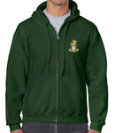 Yorkshire Regiment Unisex Full Zip Hoodie